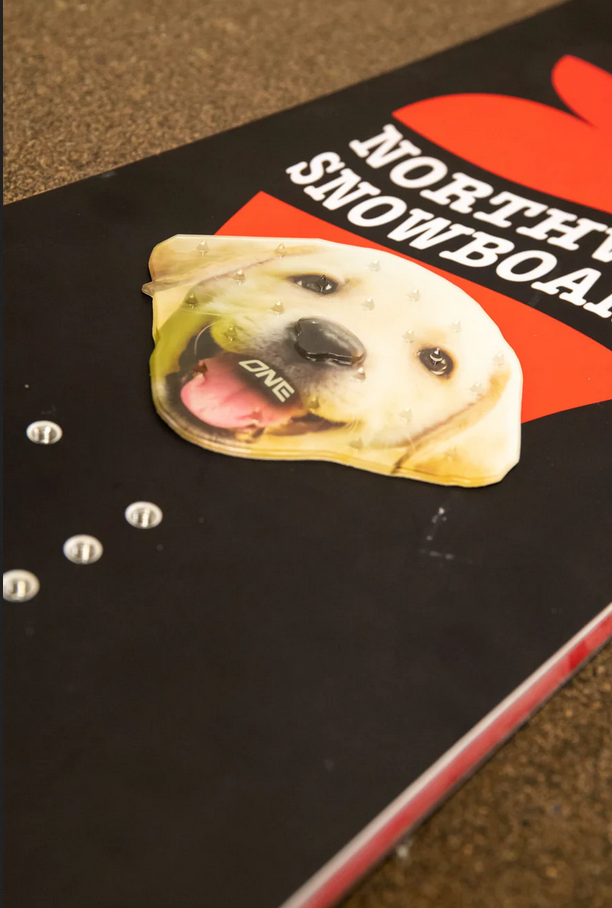 One MFG Lab 5x5in Snowboard Traction Stomp Pad - OPEN BOX RETURN STOMP PADS OneBall