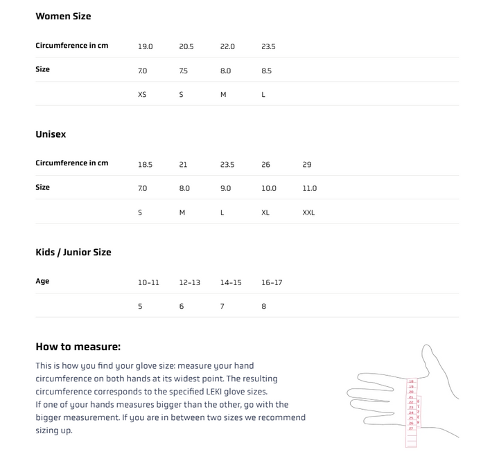 Leki Griffin Base 3D Gloves 2025 APPAREL Leki