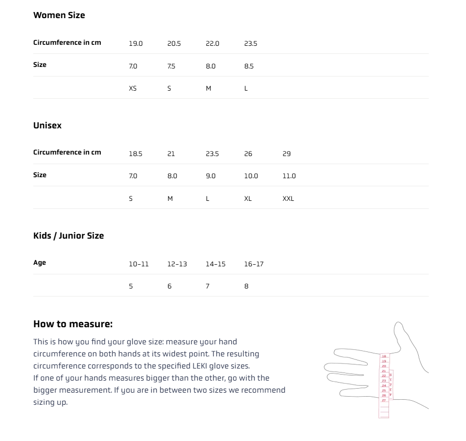 Leki Griffin Base 3D Gloves 2025 APPAREL Leki