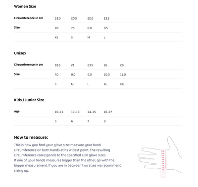 Leki Griffin Base 3D Gloves 2025 APPAREL Leki