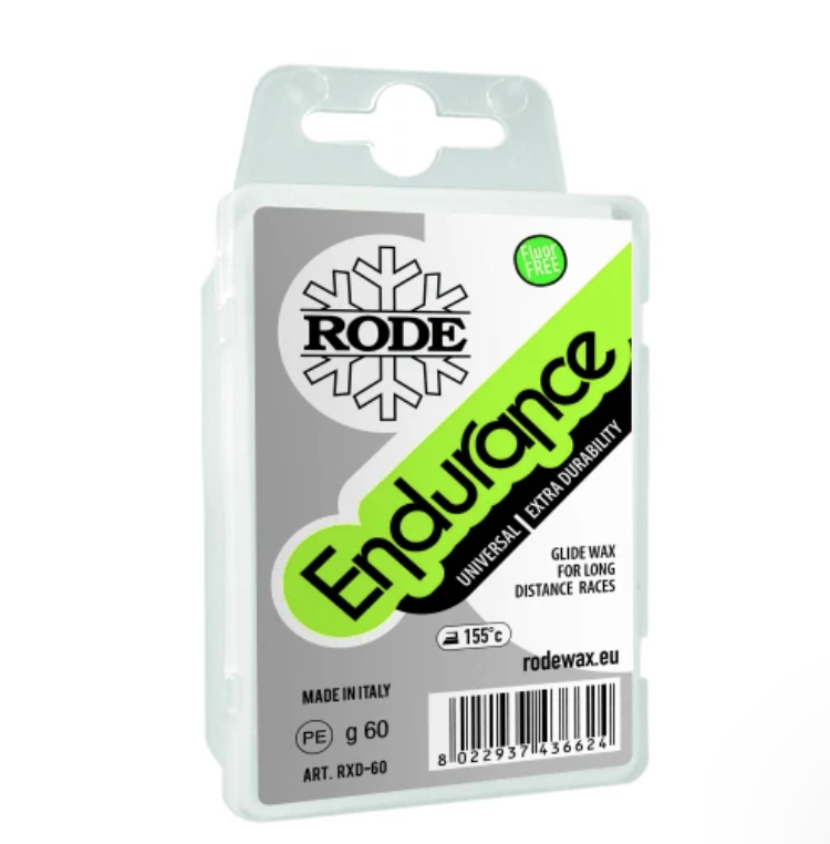 Rode RACING ENDURANCE GLIDER 60g SKI & SNOWBOARD WAX Rode