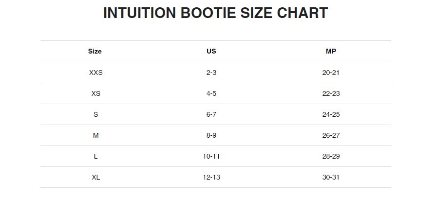 Intuition Liners Bootie | 2024 APPAREL SVST   