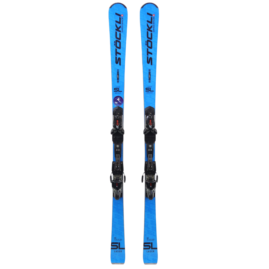 Stockli Laser SL World Cup w/ WRT 12 Bindings | 165cm - USED USED SKIS Stockli