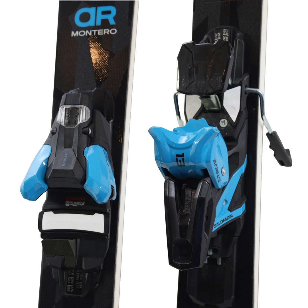 Stockli Montero AR w/ Salomon Demo Strive 13 Bindings | 175cm - USED USED SKIS Stockli