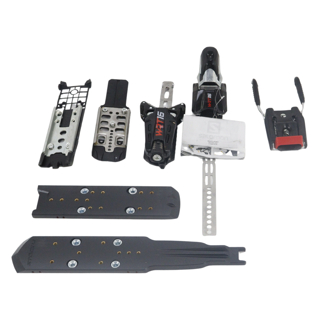 Stockli WRT 16 FF Binding with WRT D40 Plate | 2025 SKI BINDINGS Stockli