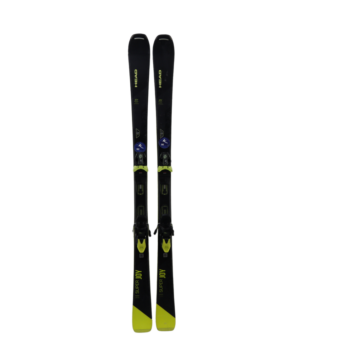 Head Super Joy Skis 163cm + Joy 11 Binding - Used SKIS Head 163
