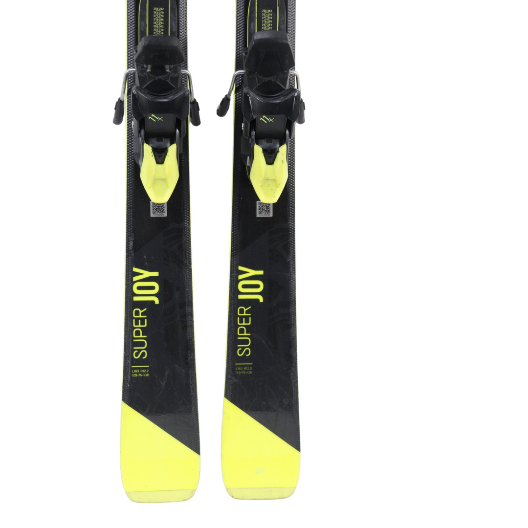 Head Super Joy Skis 163cm + Joy 11 Binding - Used SKIS Head