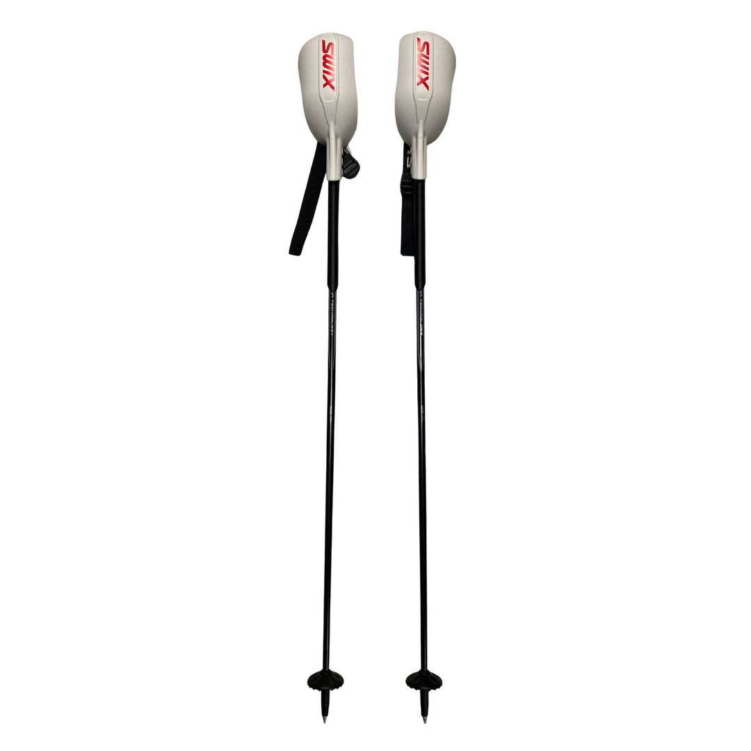 Swix Excalibur Junior Race Ski Poles with Gate Guards SKI POLES Swix Poles 100cm