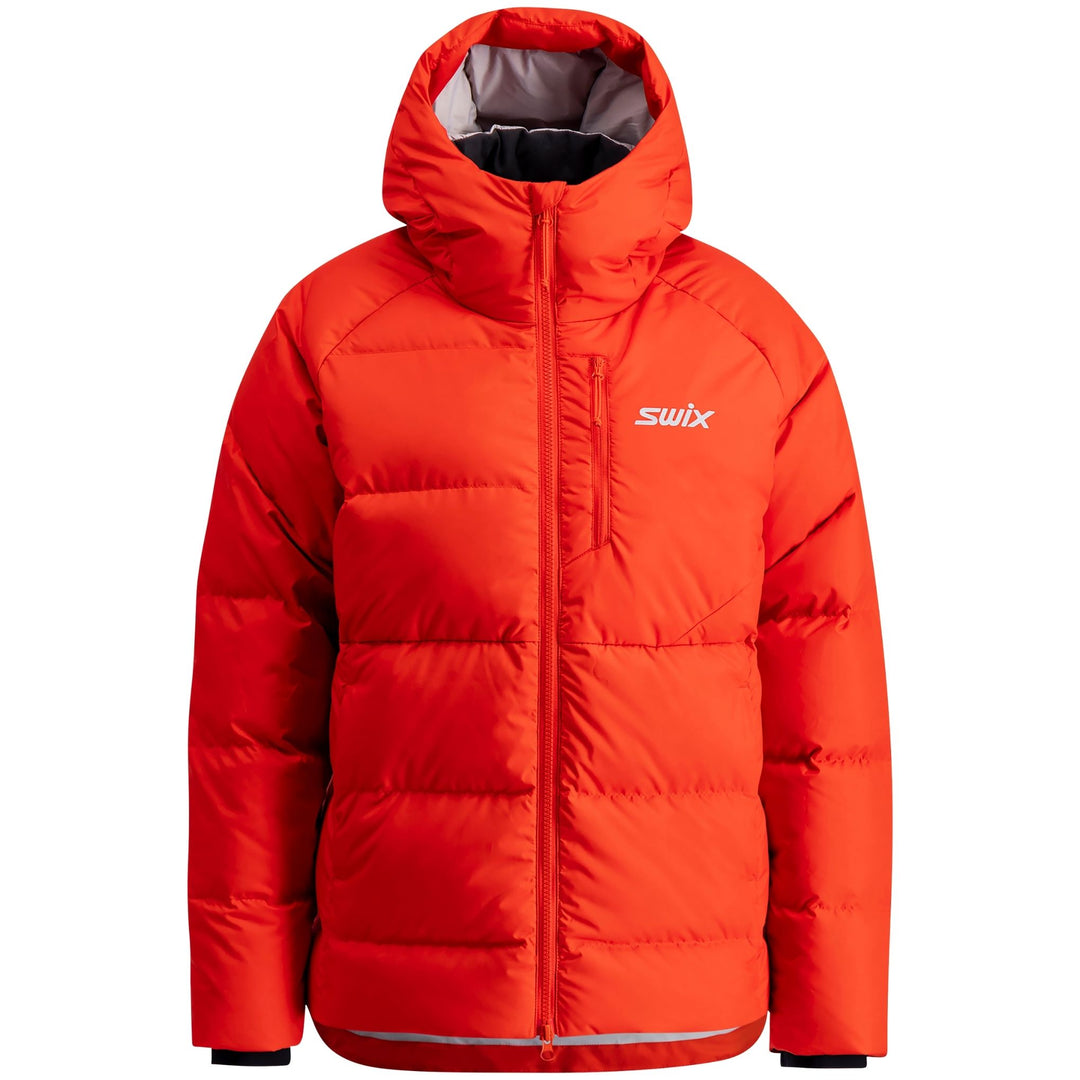 Swix Focus Down Jacket Women's APPAREL Swix XS Fiery Red