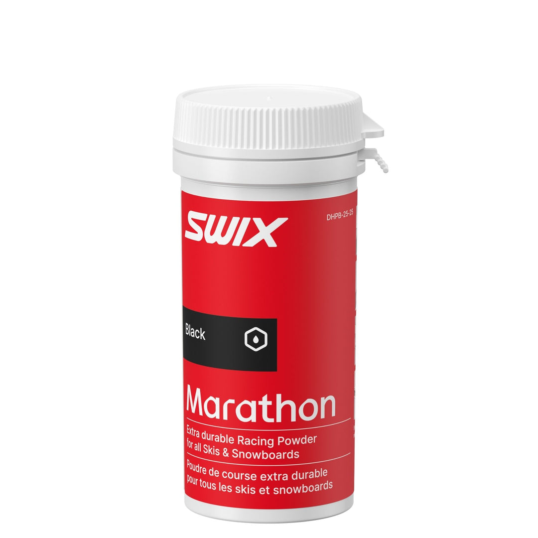Swix Marathon Powder Black - 25g SKI & SNOWBOARD WAX Swix