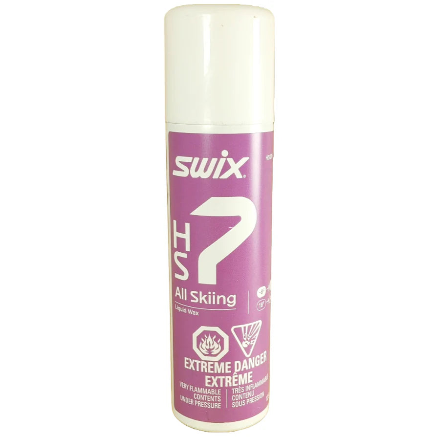 High Speed 7 Liquid 125ml Violet Ski Wax by Swix | HS7 Spray on