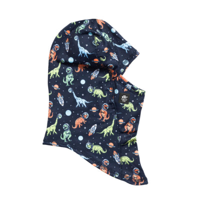 Turtle Fur Kids Comfort Shell™ MaxClava APPAREL Turtle Fur Galactic Dino  
