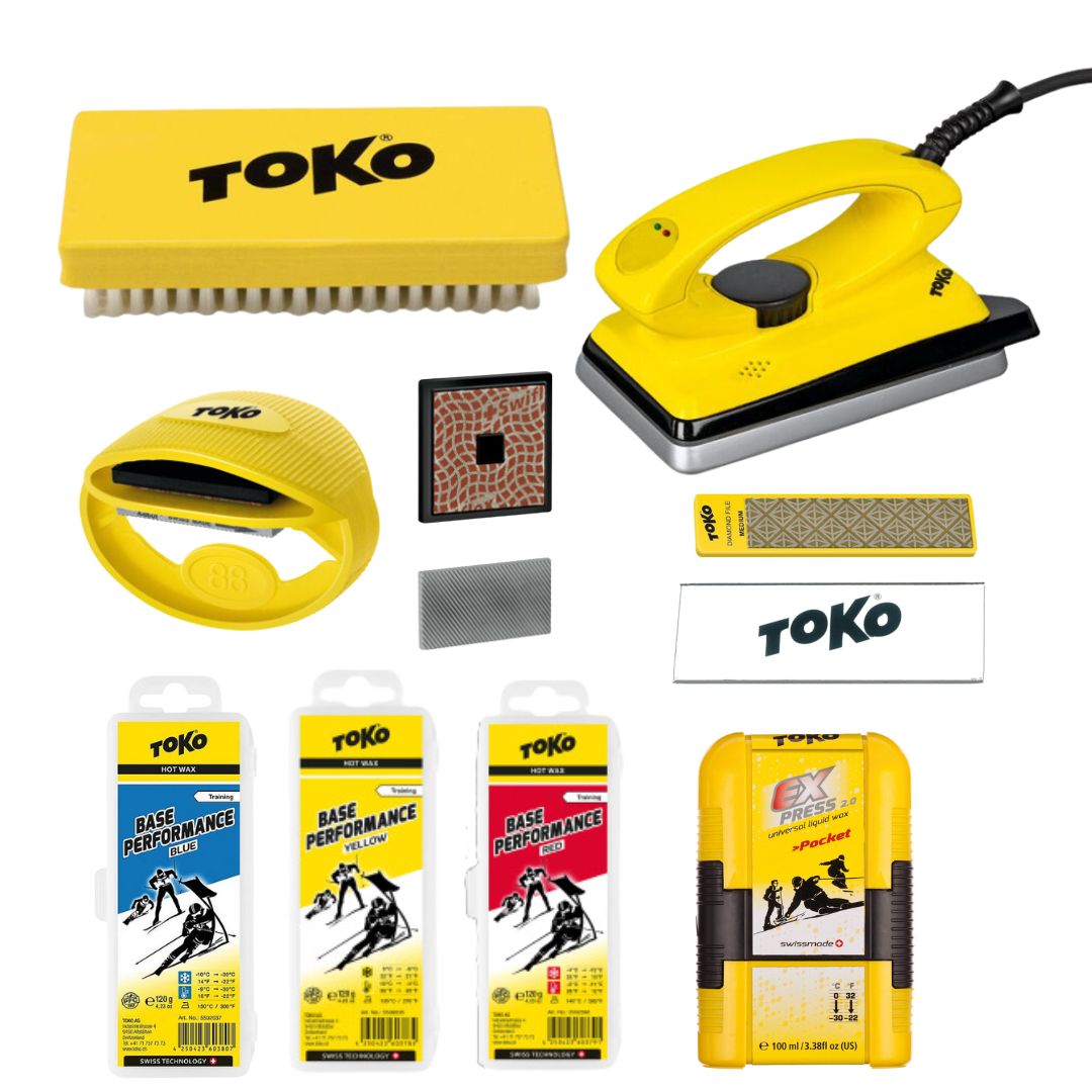 Toko T8 All-Inclusive Ski and Snowboard Wax Kit TUNING EQUIPMENT Toko   