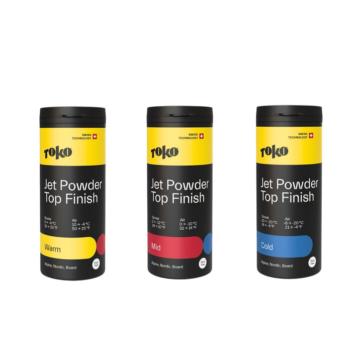 Toko Jet Powder Topcoat Finish - 30g SKI & SNOWBOARD WAX Toko