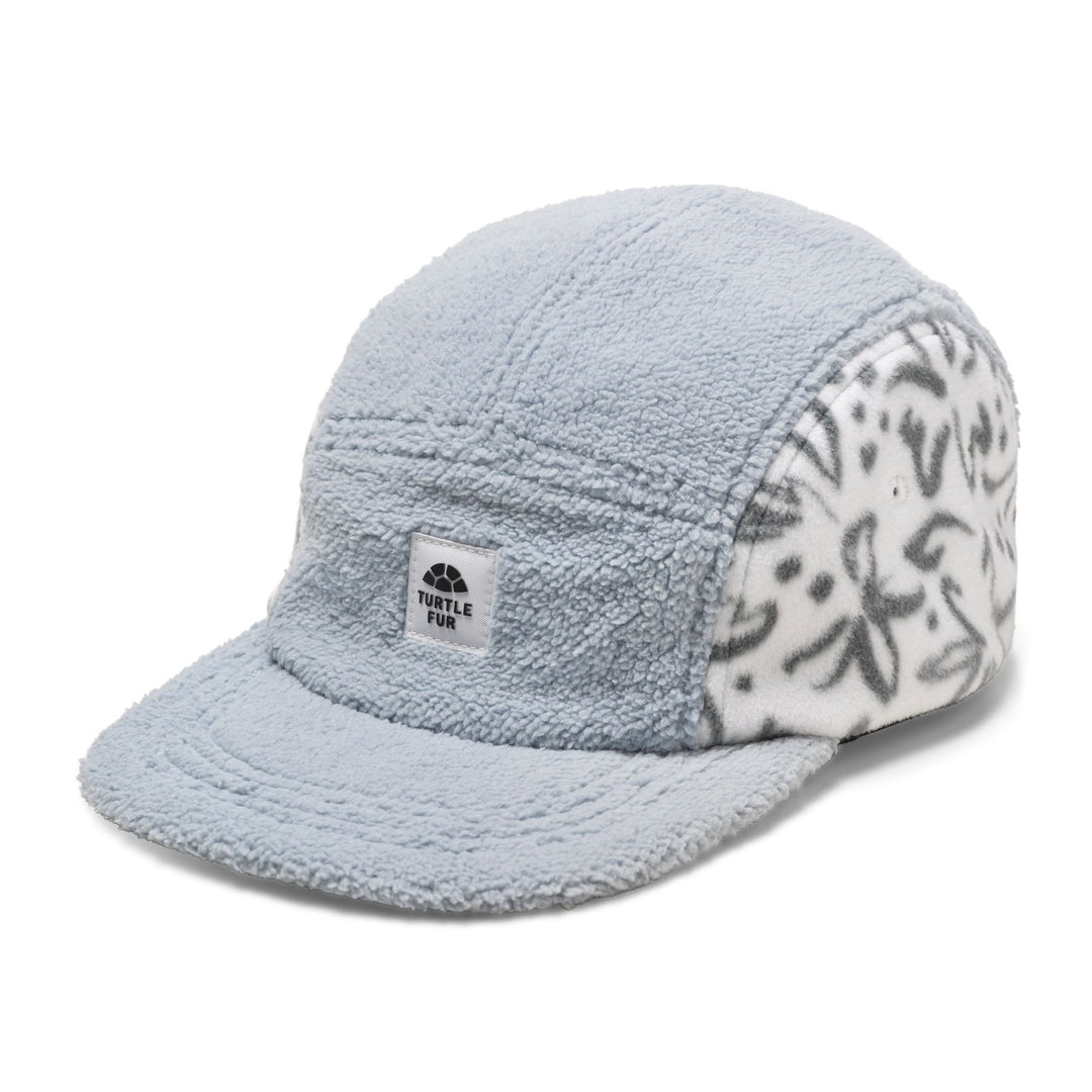 Turtle Fur Printed Fleece Art - 5 Panel Hat APPAREL Turtle Fur Whisper