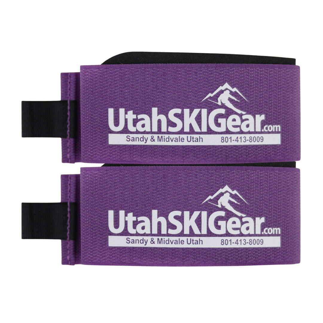 Utah Ski Gear Ski Strap [pair] ACCESSORIES Utah Ski Gear Purple