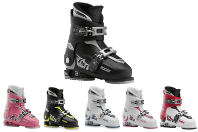 Roces IDEA Up Adjustable Youth Ski Boots | Size 19.0 - 22.0 MP - (OPEN BOX RETURN) SKI BOOTS Roces