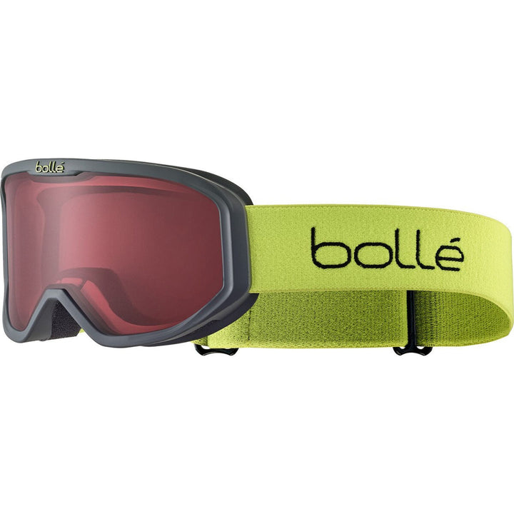 Bollé Inuk Kid's Ski Goggles GOGGLES Bolle Black & Acid - Vermillon Cat 2