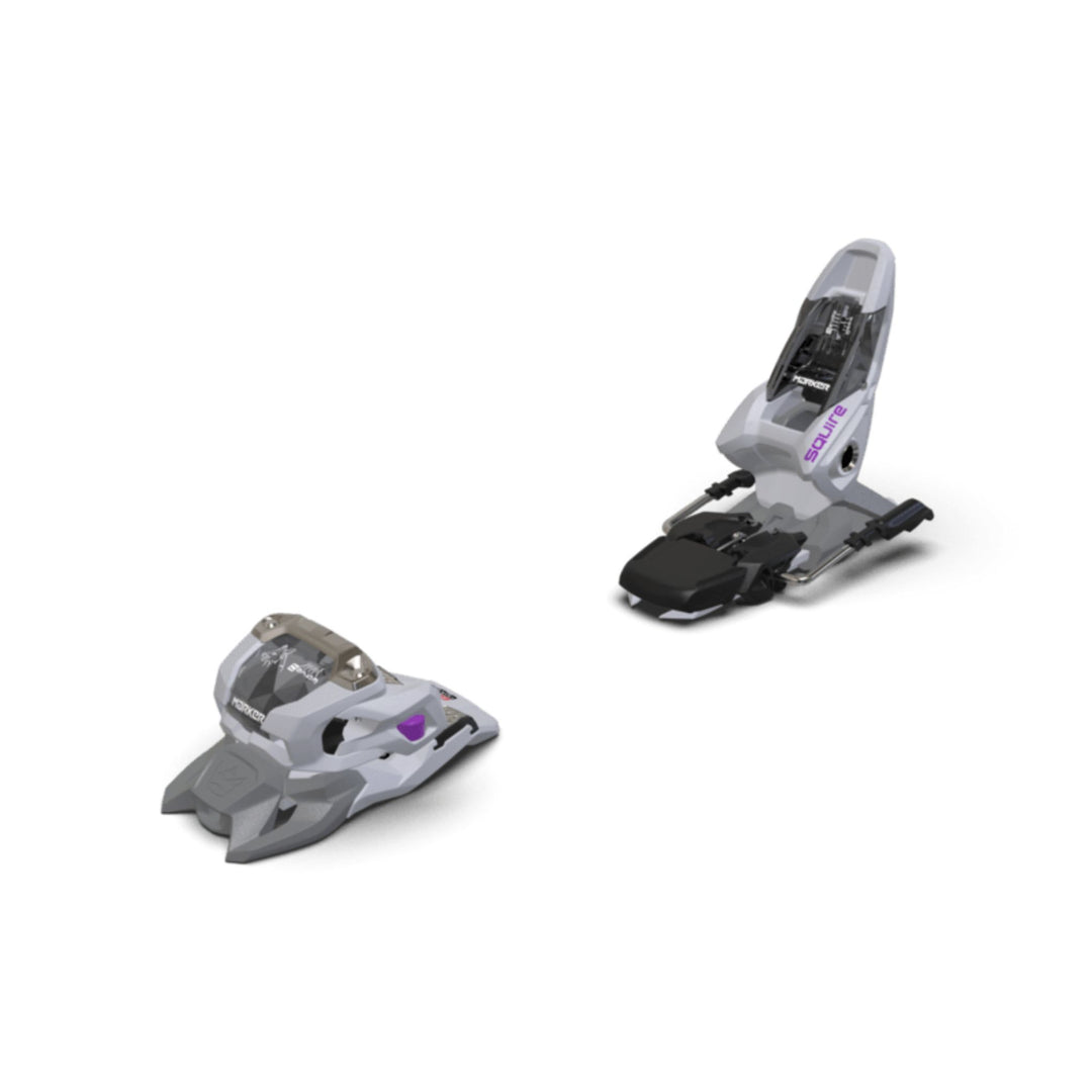 Marker Squire 11 ID Alpine Ski Bindings 2026 SKI BINDINGS Marker Grey / Purple 100mm