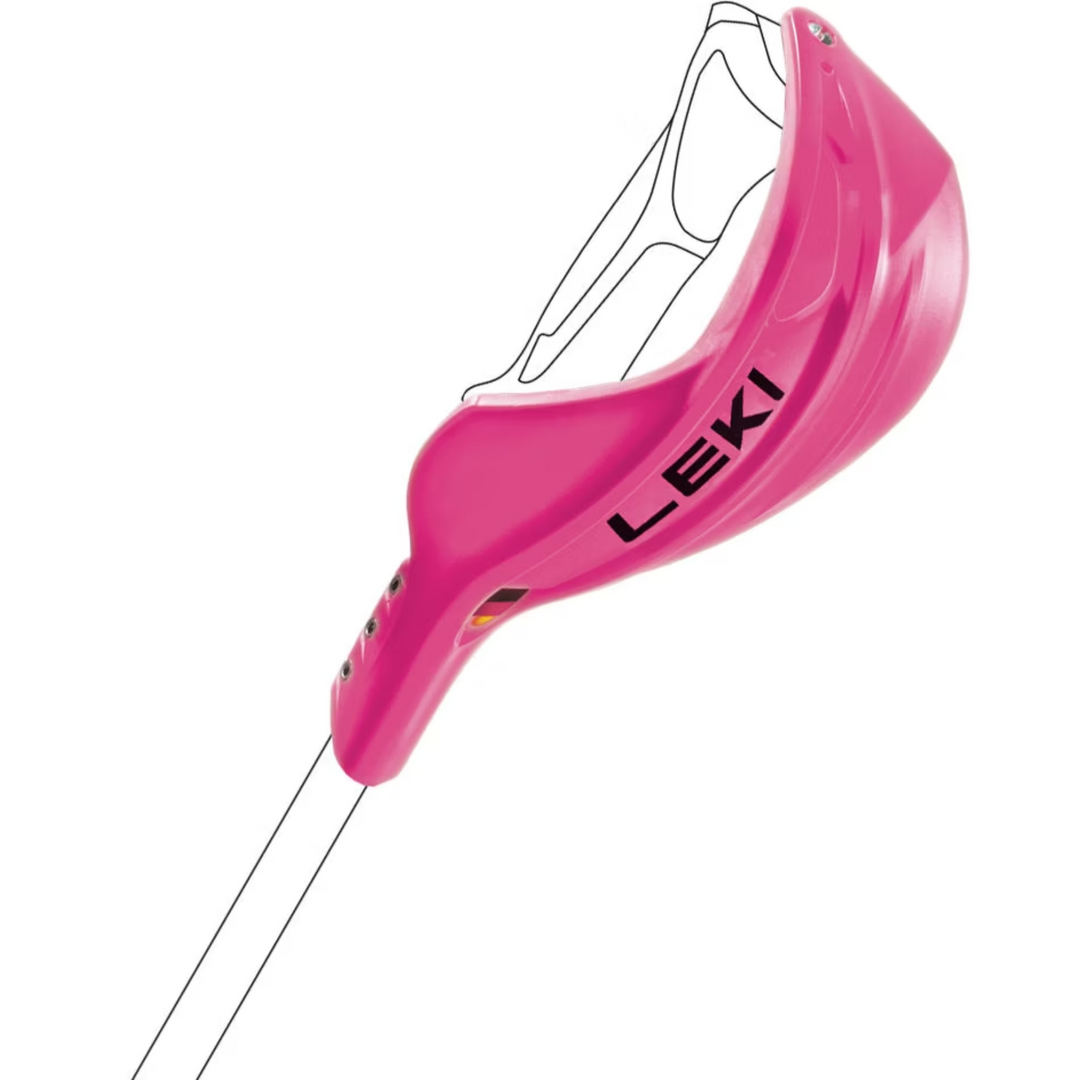 Leki Closed Gate Guard Compact Junior TR S & 3D PROTECTIVE GEAR Leki Pink