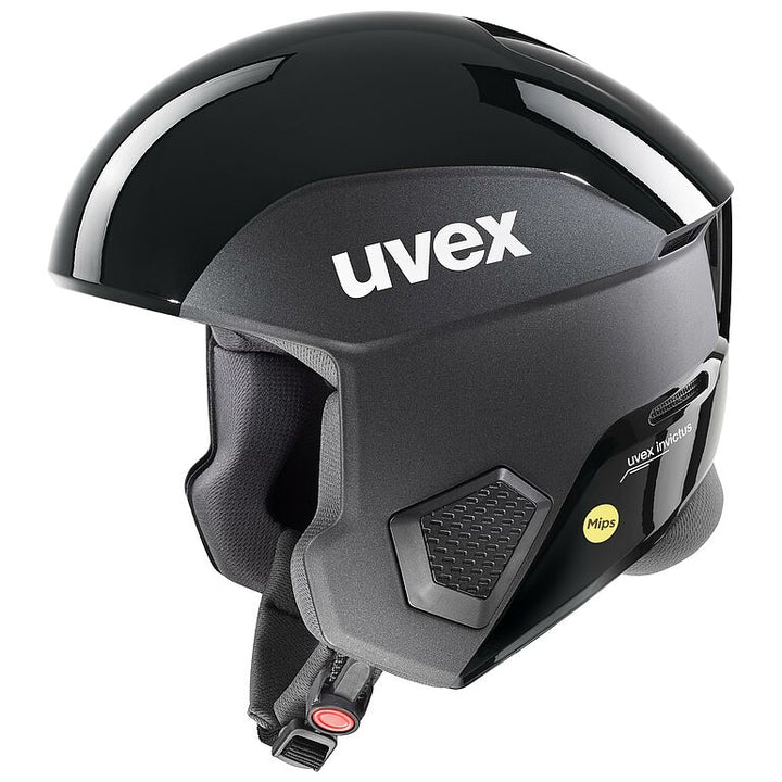Uvex Invictus MIPS Ski Helmet - OPEN BOX RETURN HELMETS Uvex Black-Anthracite Matte 53-54cm