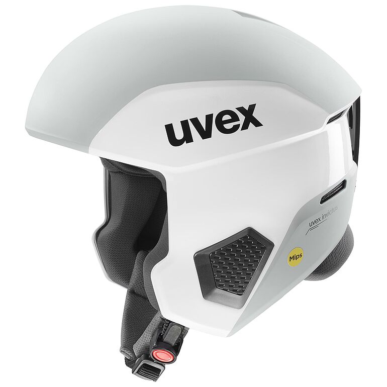 Uvex Invictus MIPS Ski Helmet - OPEN BOX RETURN HELMETS Uvex White-Rhino Matte 55-56cm 