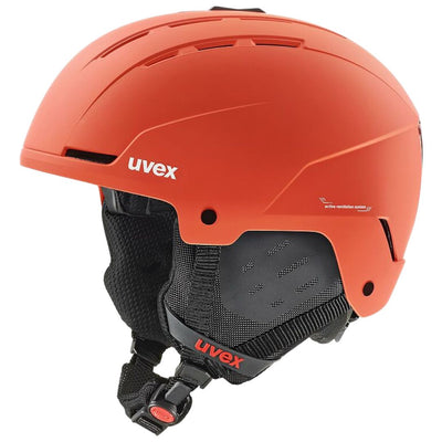 Uvex Stance Ski Helmet HELMETS Uvex 58-62cm Fierce Red 