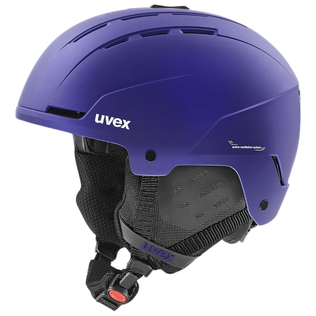 Uvex Stance Ski Helmet HELMETS Uvex 54-58cm Purple 