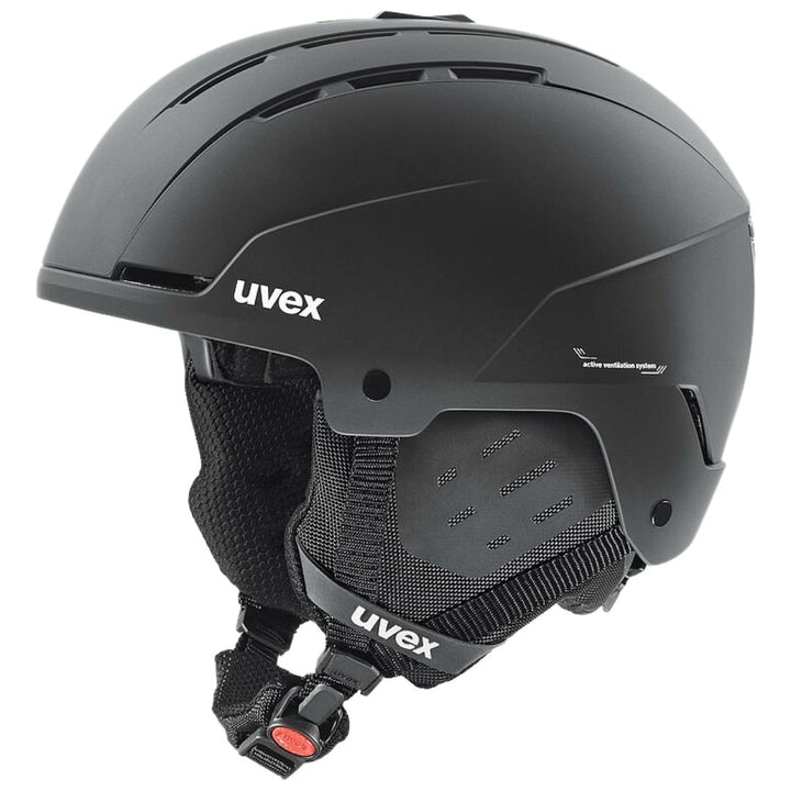 Uvex Stance Ski Helmet HELMETS Uvex 54-58cm Black 