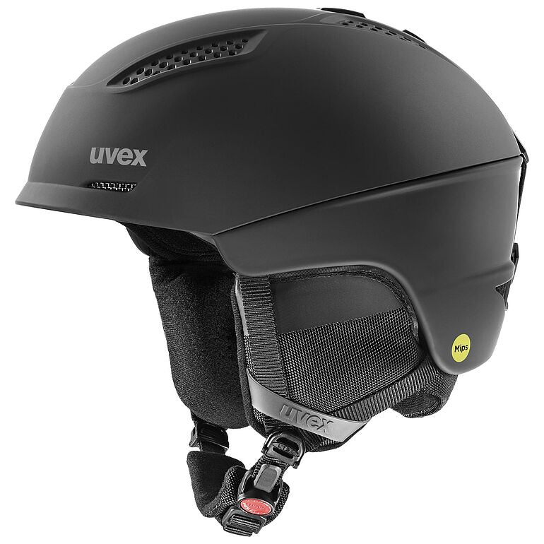 Uvex Ultra MIPS Ski Helmet 2024 HELMETS Uvex Black Matte 55-59 cm 