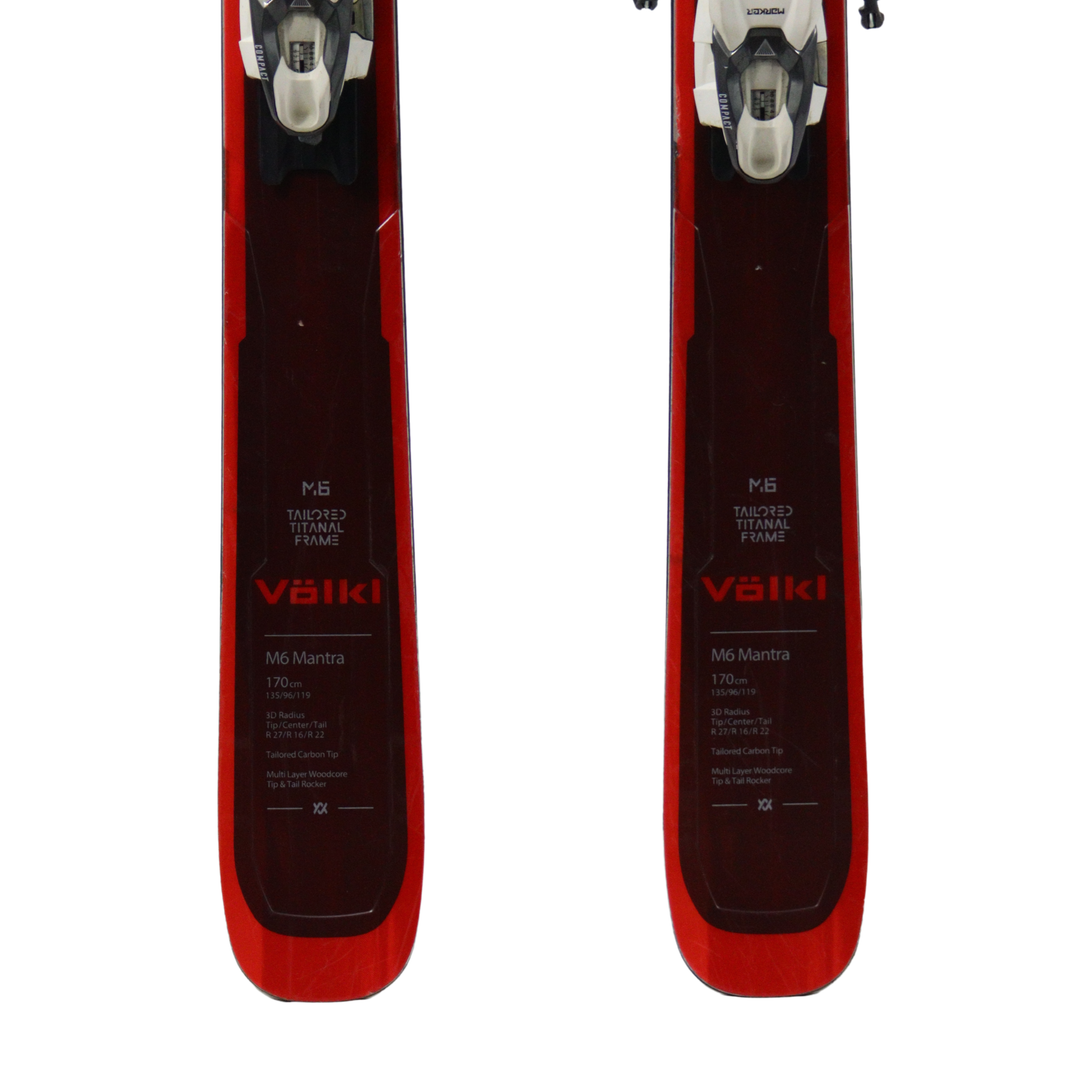 Völkl M6 Mantra 96 with Marker Compact Bindings – 170cm SKIS Utah Ski Gear