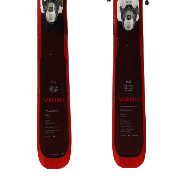 Völkl M6 Mantra 96 with Marker Compact Bindings – 170cm SKIS Utah Ski Gear