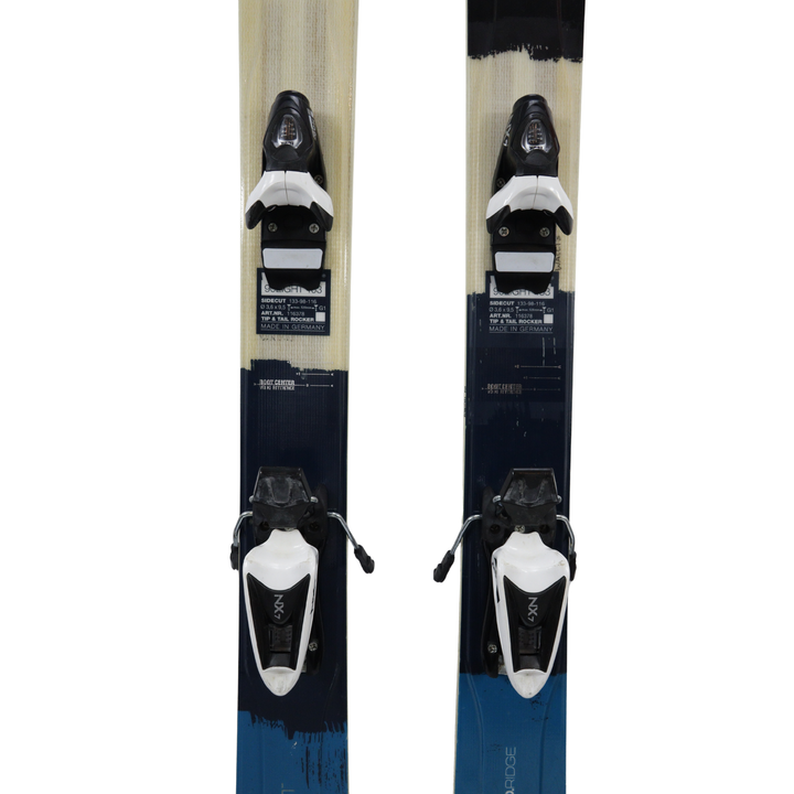 Volkl 90Eight 2016 freeride skis - 163 w/ Look NX7 junior bindings - USED USED SKIS Volkl