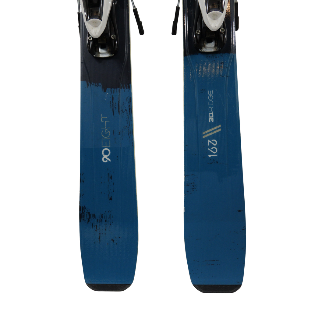 Volkl 90Eight 2016 freeride skis - 163 w/ Look NX7 junior bindings - USED USED SKIS Volkl