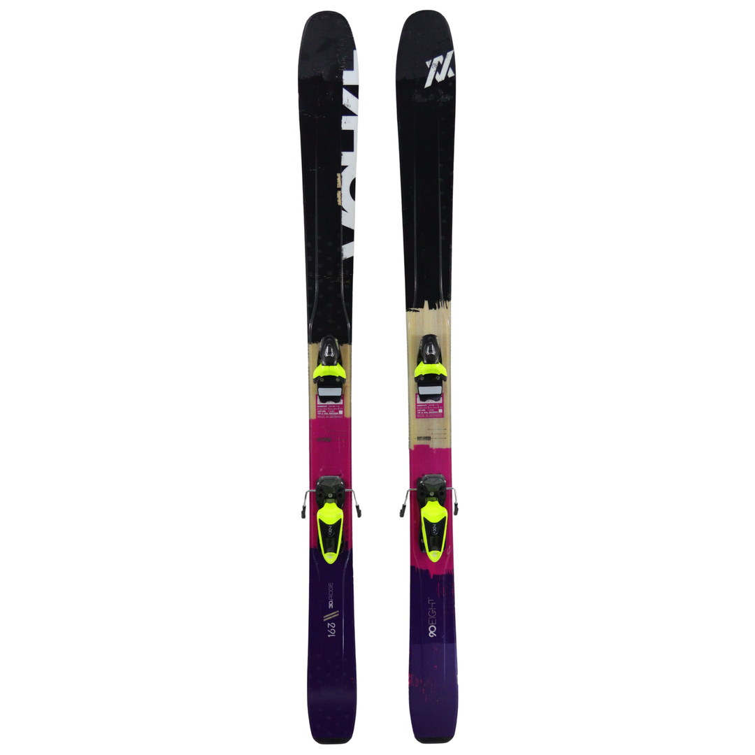 Volkl 90eight 163cm + Look NX7 Bindings | 2017 USED USED SKIS Volkl