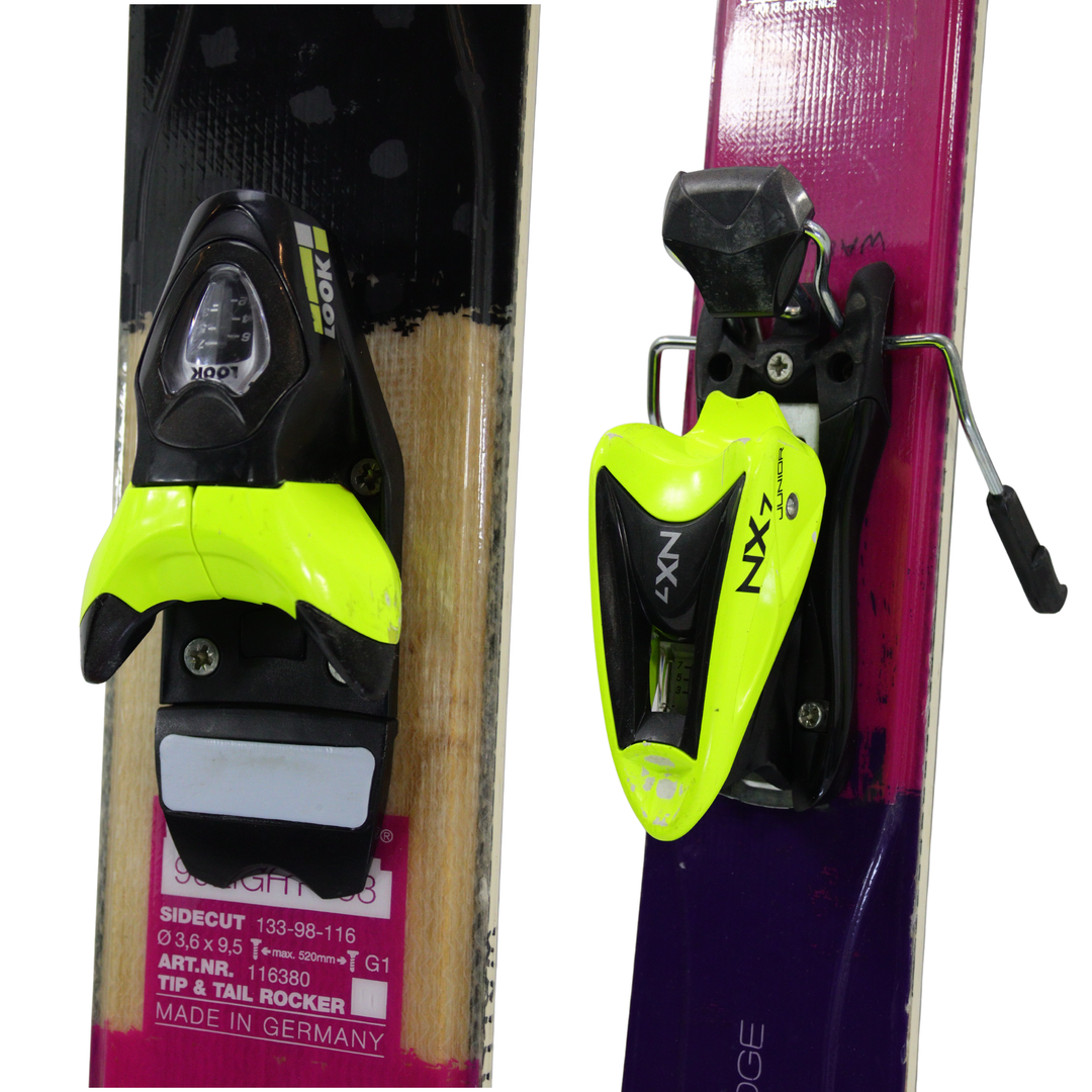 Volkl 90eight 163cm + Look NX7 Bindings | 2017 USED USED SKIS Volkl