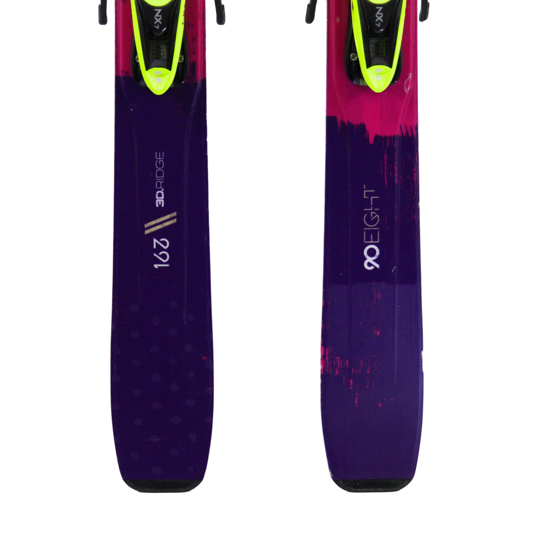 Volkl 90eight 163cm + Look NX7 Bindings | 2017 USED USED SKIS Volkl