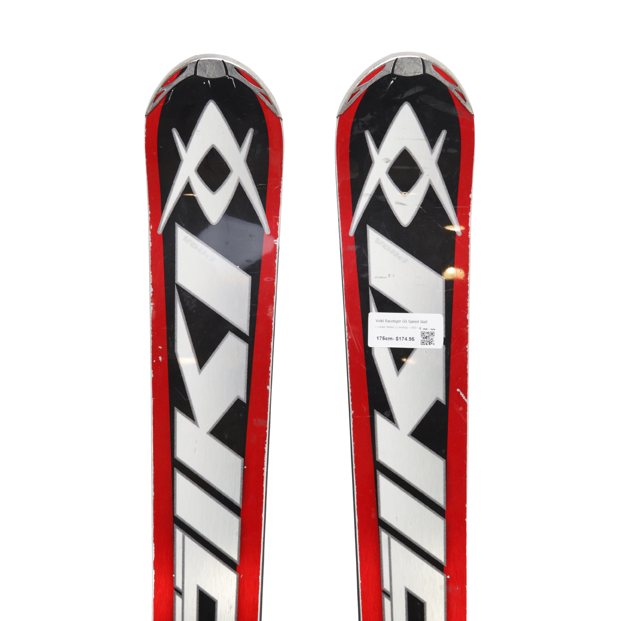 Volkl Racetiger GS Ski Speedwall - + SL Race 0 Wall Skis Völkl