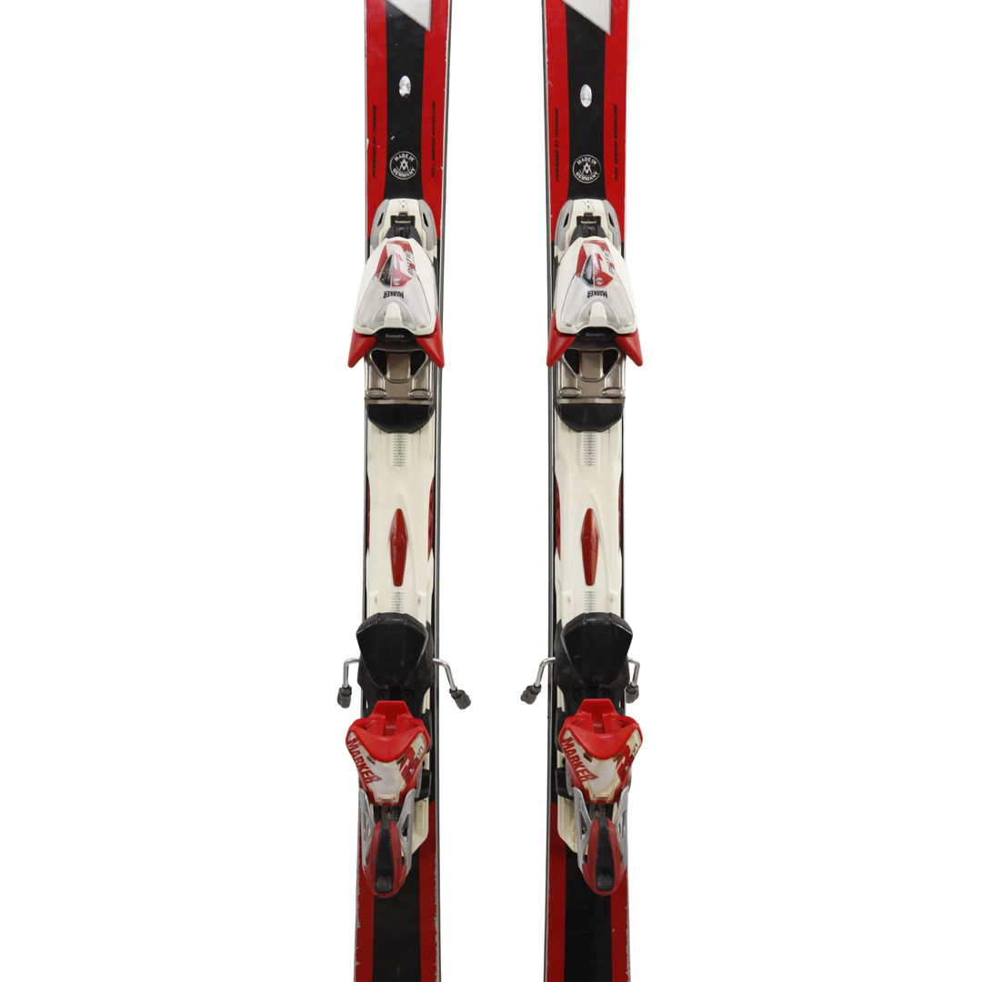 Volkl Racetiger GS Speed Wall + Marker rMotion 12 bindings - USED