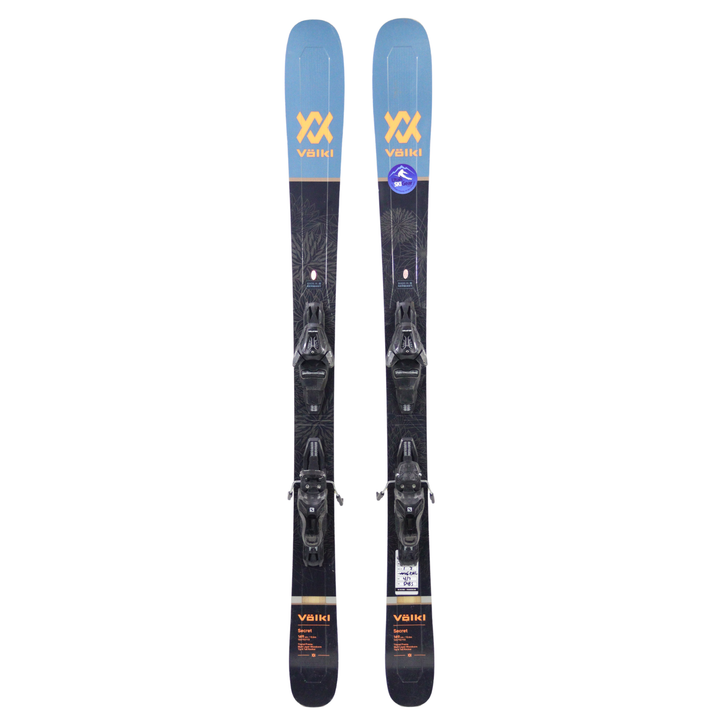 Volkl Secret 92 149cm + Salomon Lithium 10 Bindings - USED SKIS Volkl