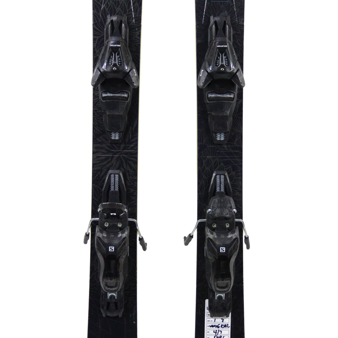 Volkl Secret 92 149cm + Salomon Lithium 10 Bindings - USED SKIS Volkl