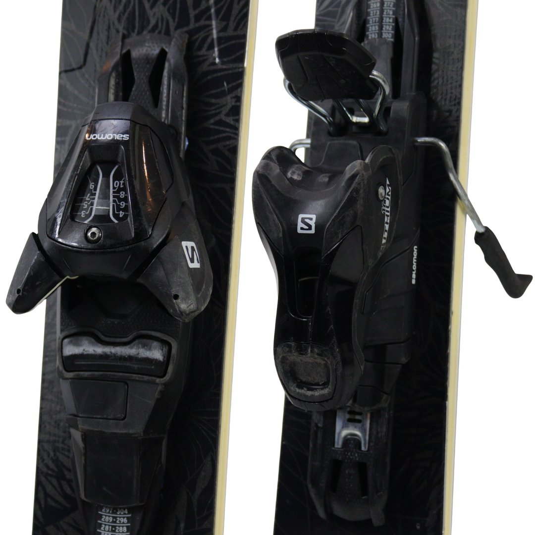 Volkl Secret 92 149cm + Salomon Lithium 10 Bindings - USED SKIS Volkl