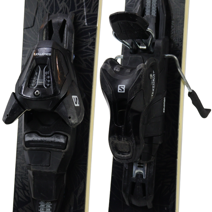 Volkl Secret 92 149cm + Salomon Lithium 10 Bindings - USED SKIS Volkl