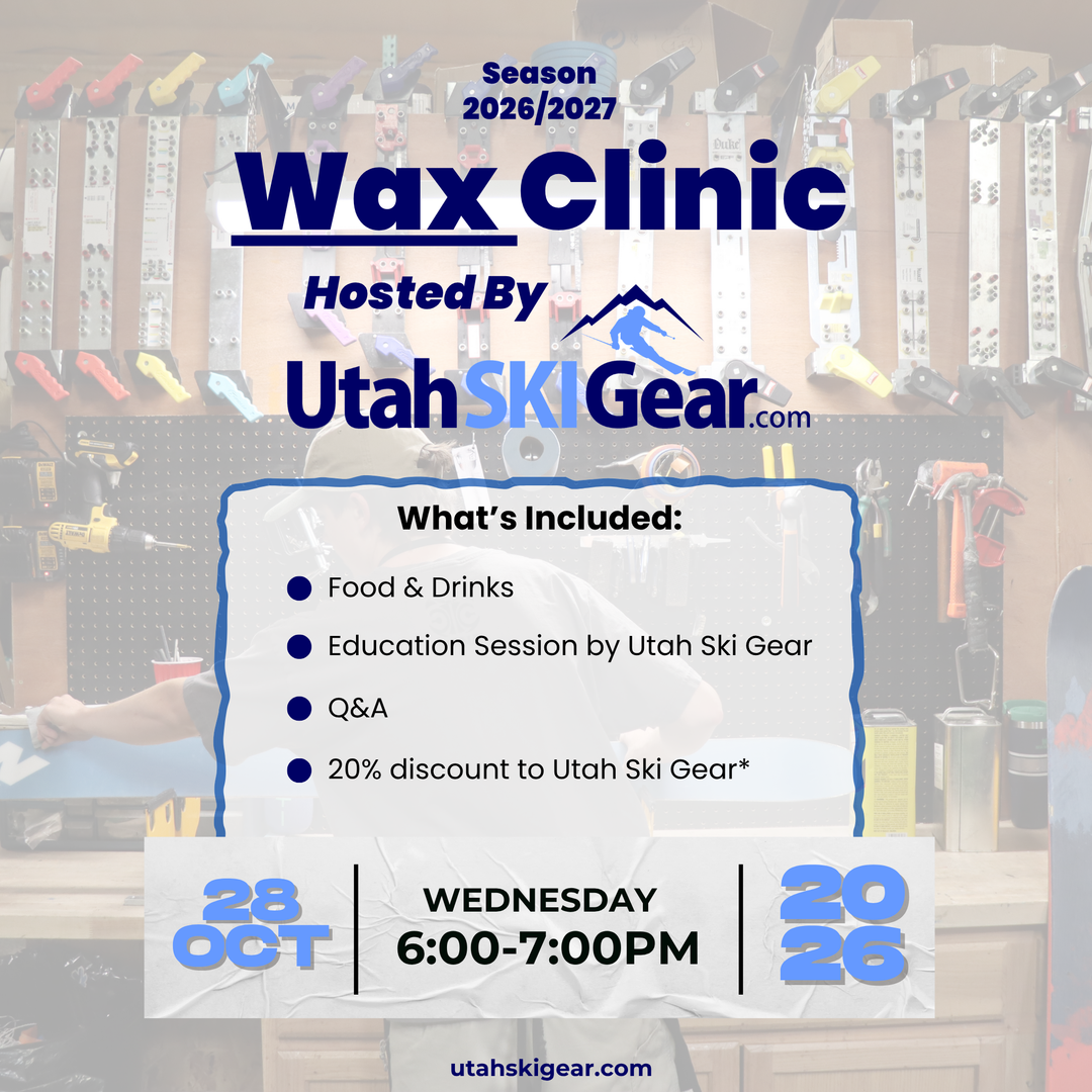 Wax Clinic - October 28th Clinic Utah Ski Gear