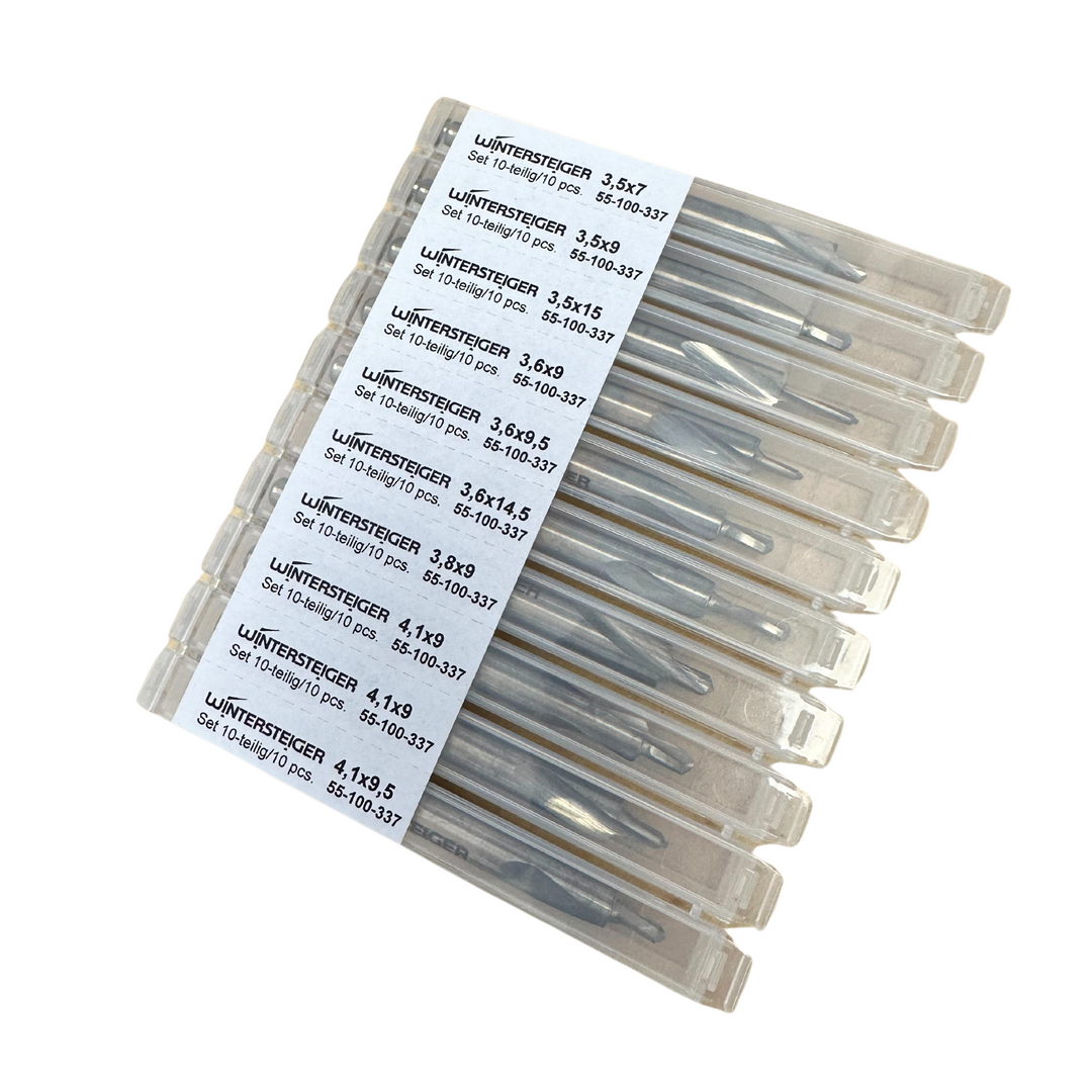 Wintersteiger Binding Drill Set 10 pcs. TUNING EQUIPMENT Wintersteiger   