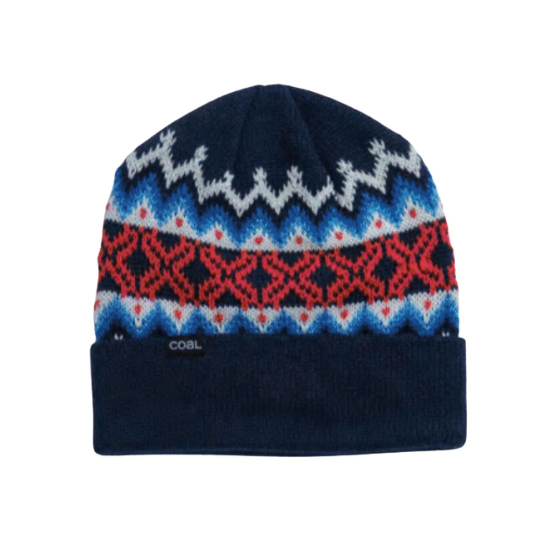 Coal Winters Beanie APPAREL Coal Navy/Red  