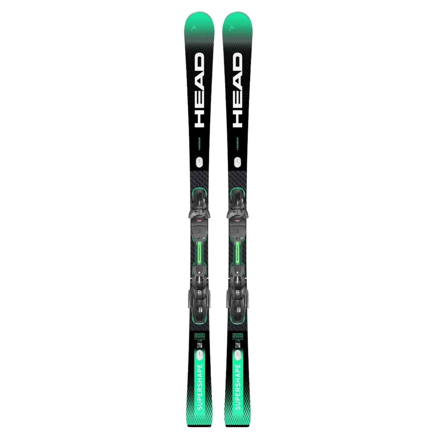 Head Supershape e-Magnum Skis + PRD 12 GW Bindings - 2025 SKIS Head 163cm