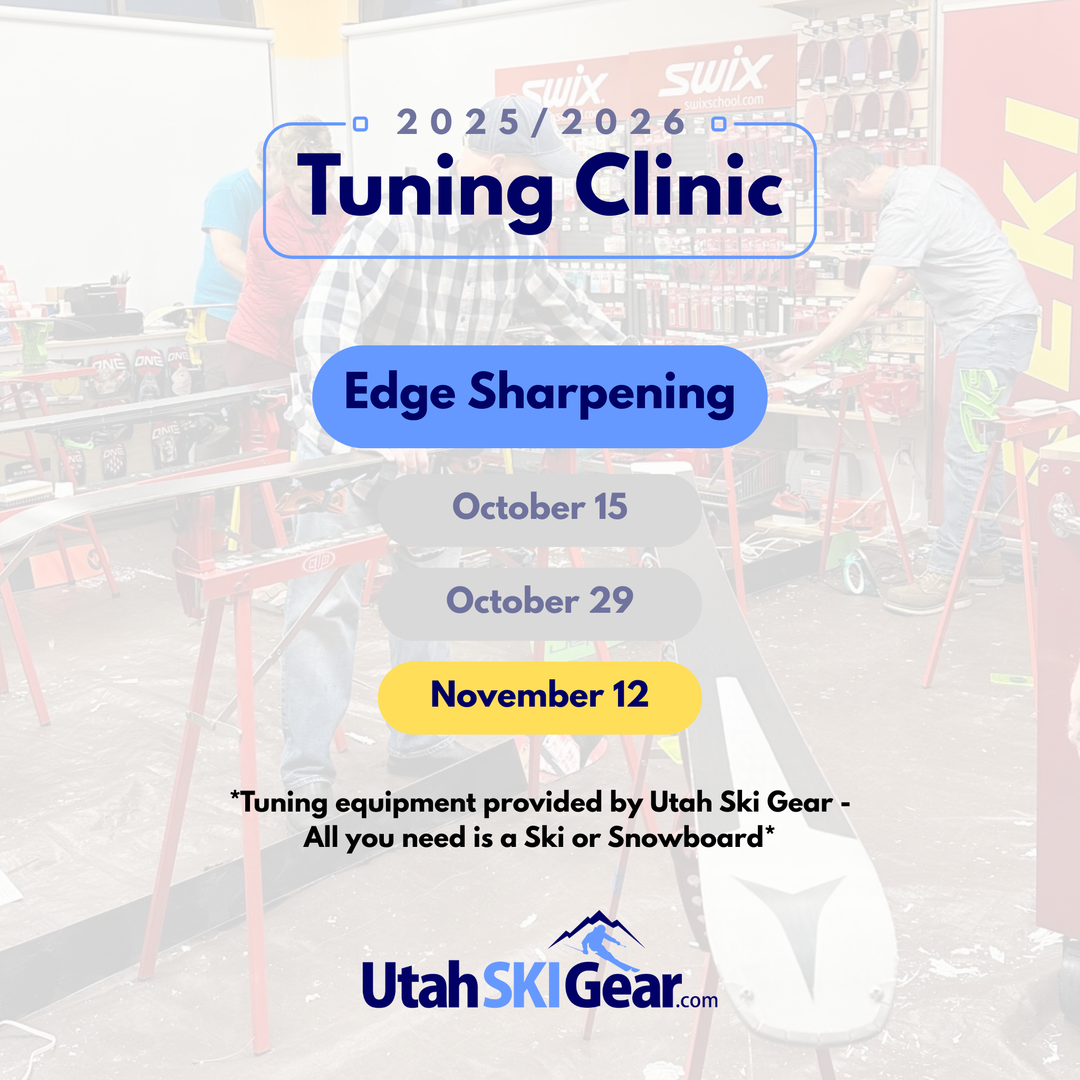Edge Clinic - November 12th Clinic Utah Ski Gear