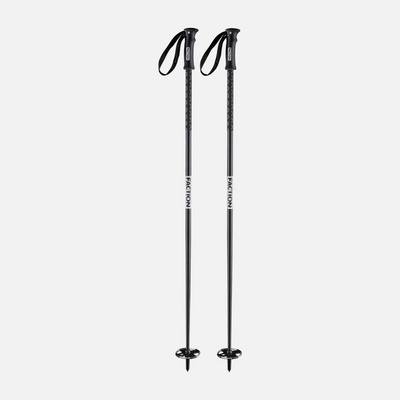 Faction Ski Poles 2025 SKI POLES Faction Black 115cm 