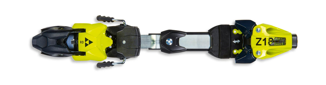 Fischer RC4 Z18 X RD FREEFLEX ST BRAKE 85 [A] MATT BLACK/FL. YELLOW - 2024 SKI BINDINGS Fischer
